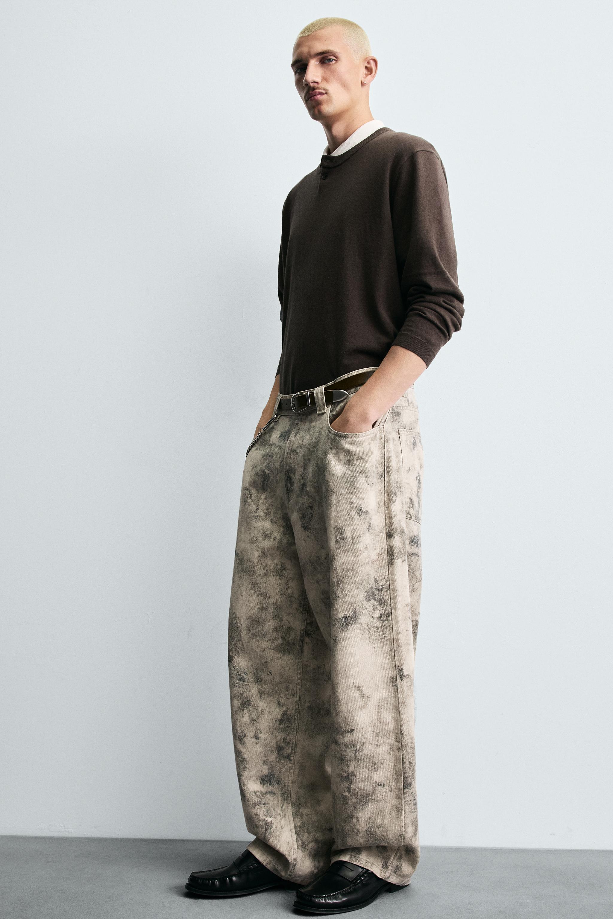 ABSTRACT PRINT PANTS